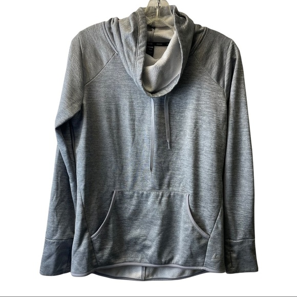 Reebok grey cowl neck sweater size medium - Picture 1 of 5